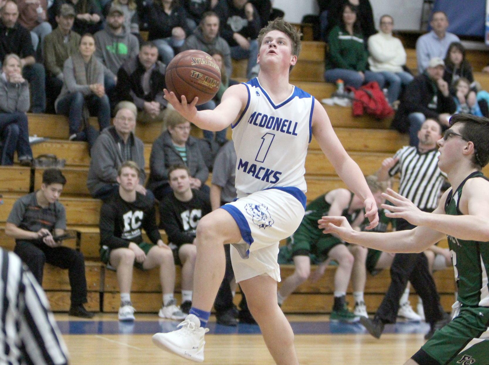 Fall Creek at McDonell boys basketball 12-20-19